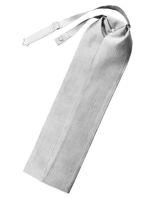 Ascot Faille Silk Silver Caballero