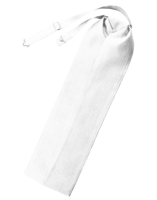 Ascot Faille Silk White Caballero