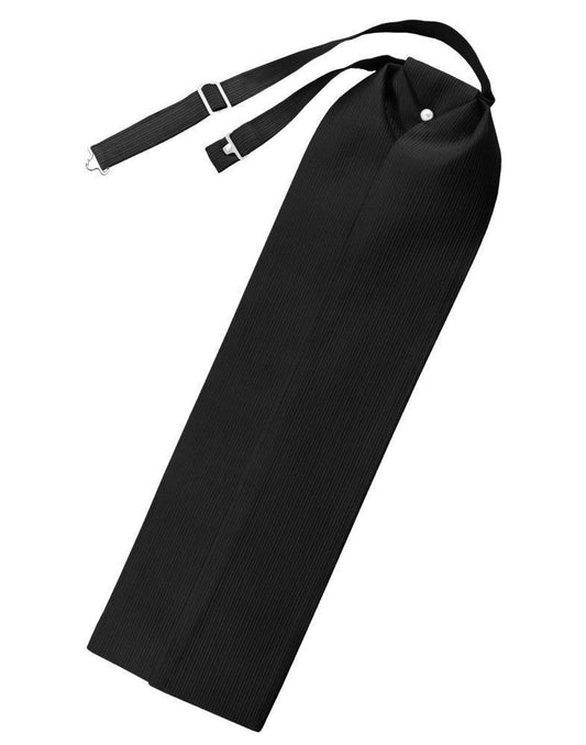 Ascot Faille Silk Black Caballero
